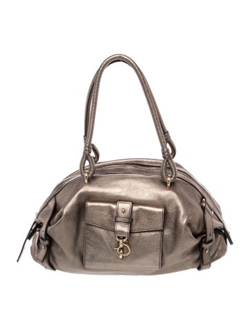 Leather Top Handle Bag