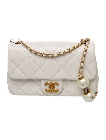 Small Pearly Flap Bag