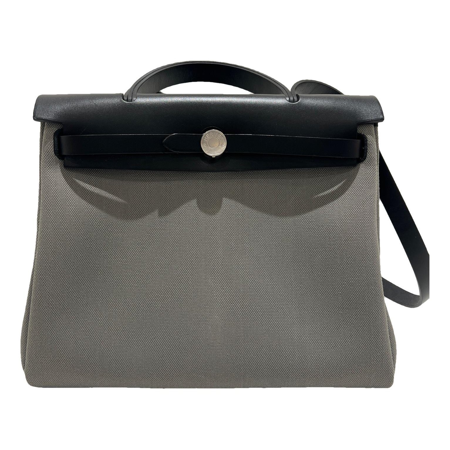 Hermes Herbag cloth crossbody bag