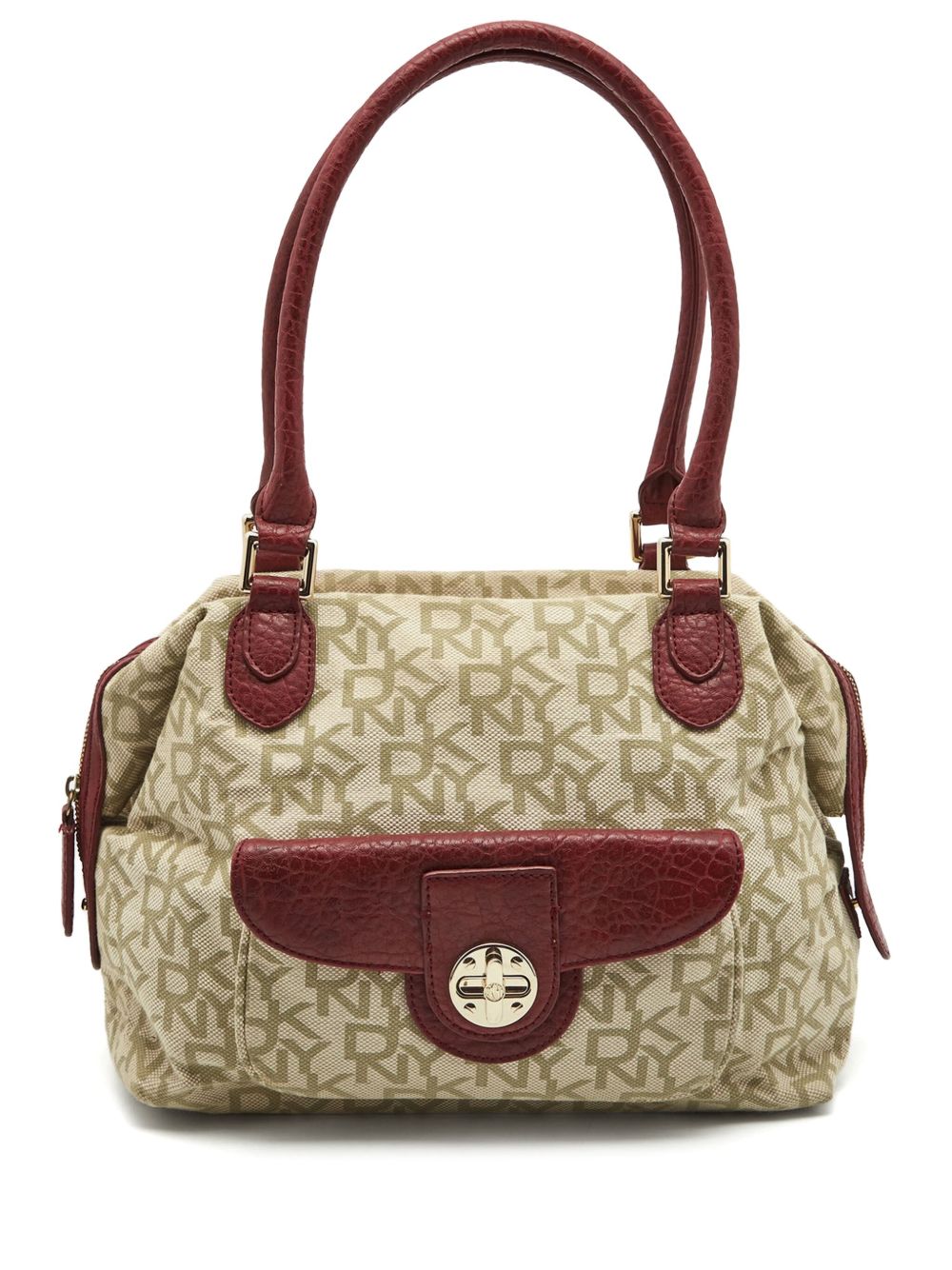 pre-owned logo-printed handbag