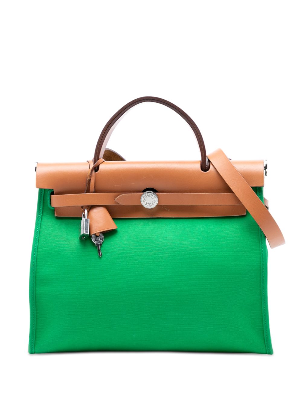 Hermes 2014 Toile Herbag Zip 31 satchel