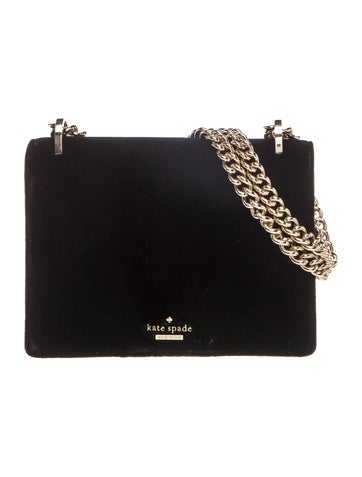 Kate Spade Velvet Shoulder Bag