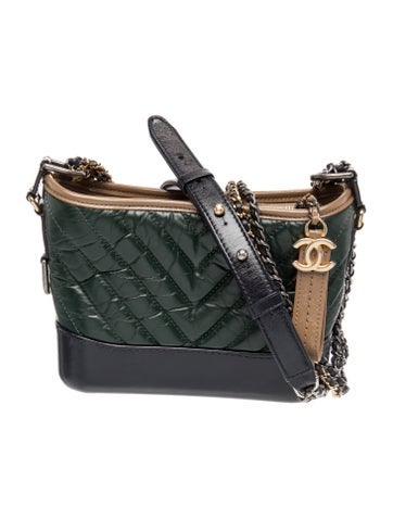 Small Chevron Gabrielle Hobo