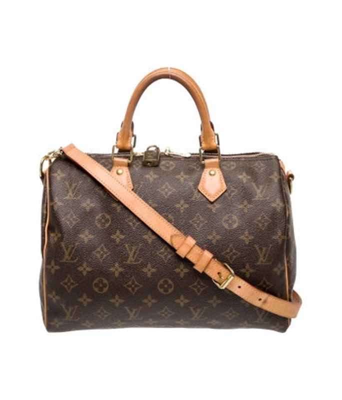 Louis Vuitton Vuitton Lv Monogram Speedy Bandouliere 30