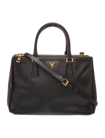 Enameled Metal Triangle Galleria Double Zip Small