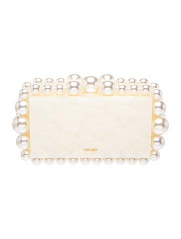 Faux Pearl Garment Bag