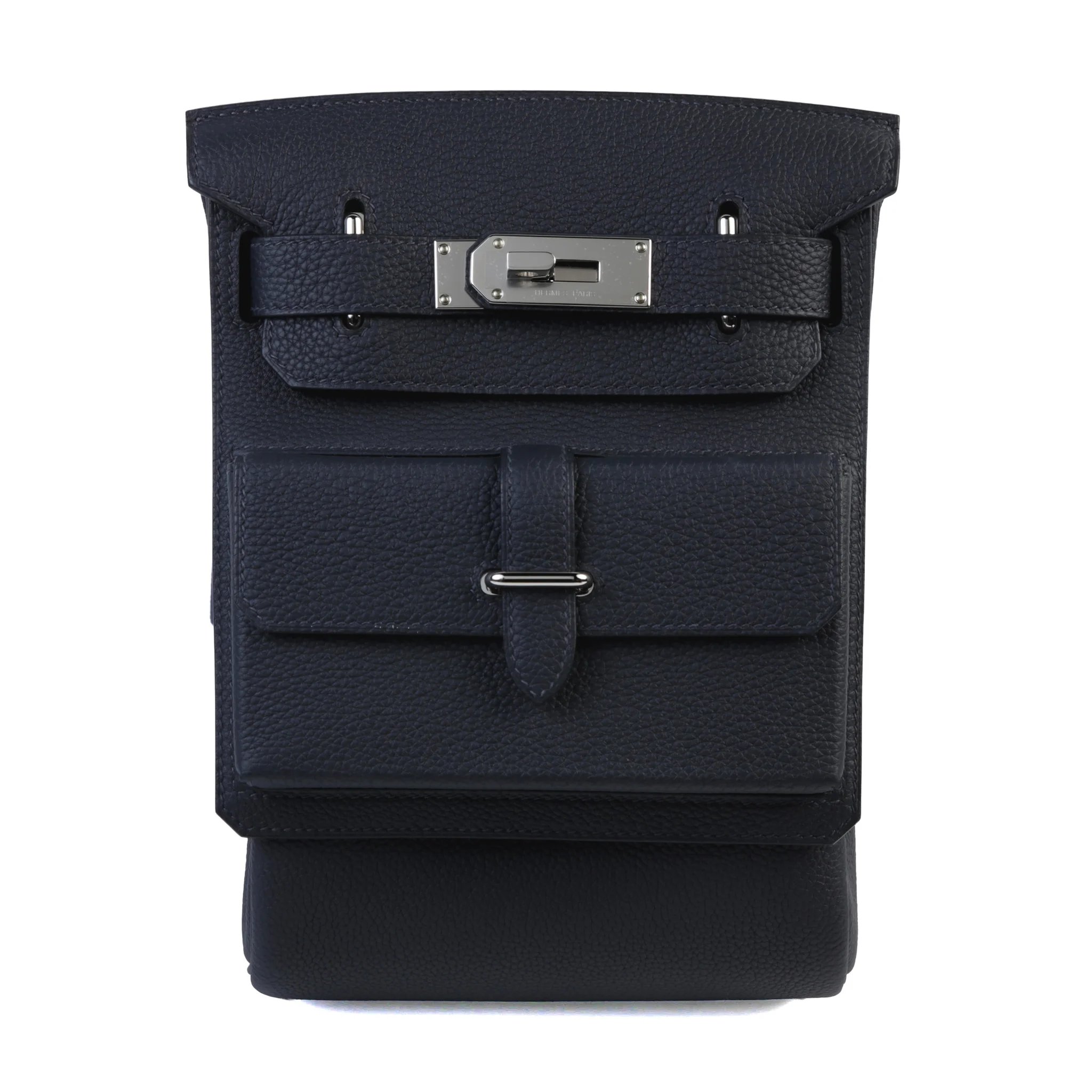 Excellent ( Rank SA ) HERMÈS Hac a Dos PM Haccess Caban (3Y) Togo Palladium hardware G (2026)