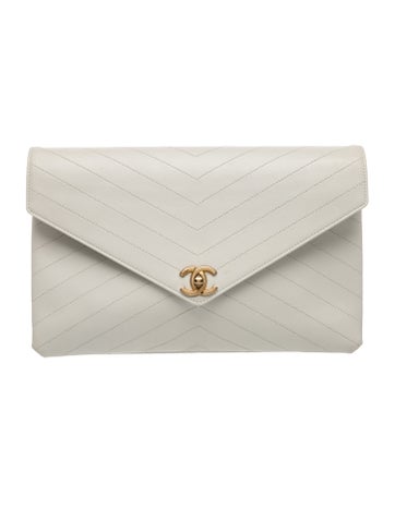 Chevron Chic Envelope Clutch