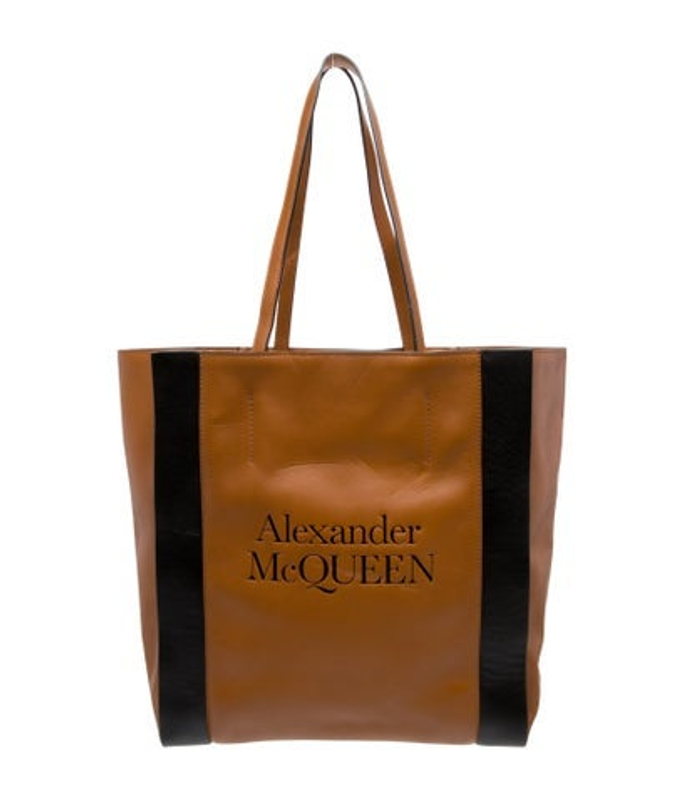 Alexander McQueen Mcqueen Leather Signature Shopper