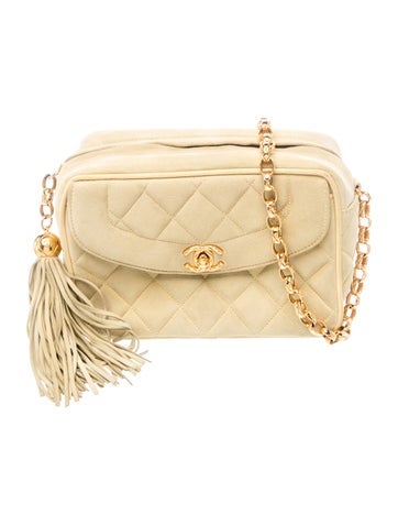 Suede CC Tassel Camera Bag