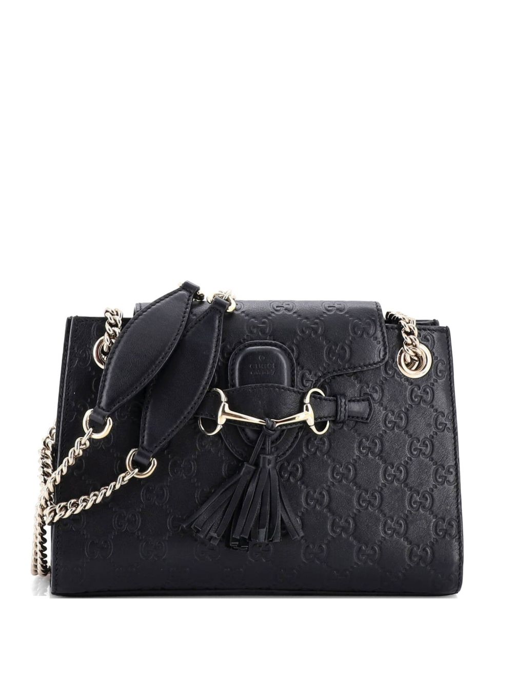 Emily Chain Flap Guccissima Leather Small shoulder bag
