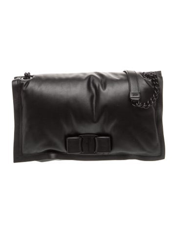 Ferragamo Leather Shoulder Bag