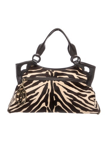 Ponyhair Top Handle Bag