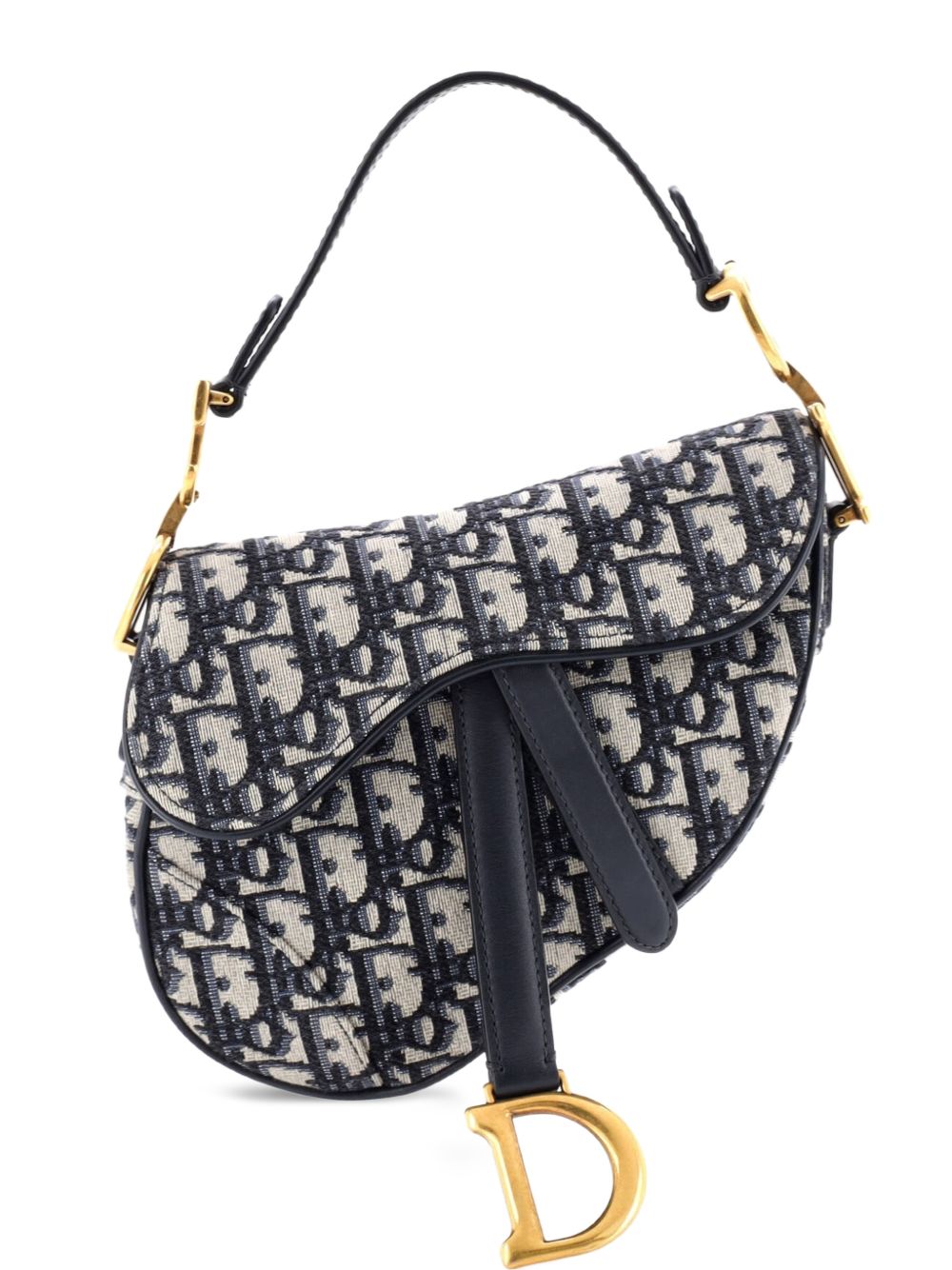 Saddle Handbag Oblique Canvas Mini shoulder bag