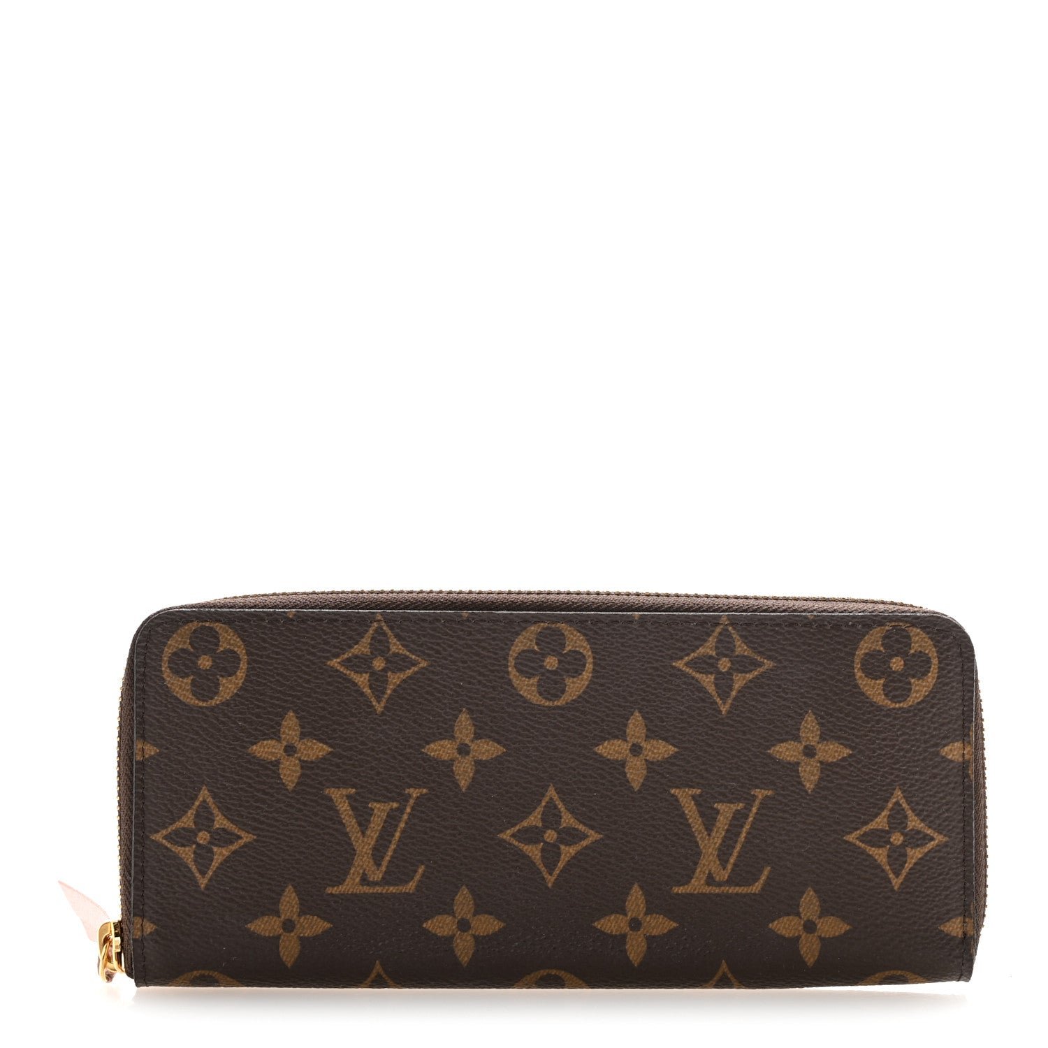 Louis Vuitton Monogram Clemence Wallet Rose Ballerine