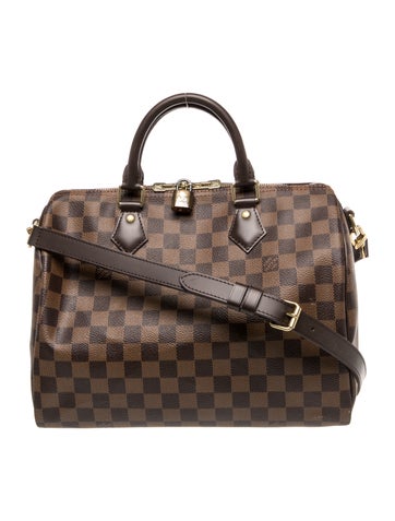 Damier Ebene Speedy Bandouliere Medium