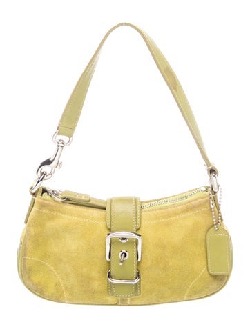 Coach Suede Shoulder Bag