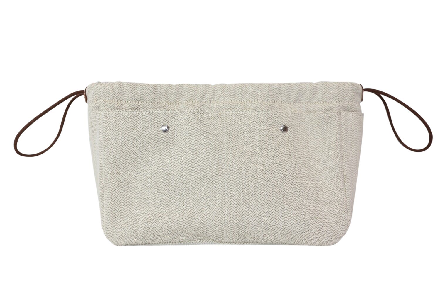 Hermes Hermes Bag Case, Fourbi 20 Bag Insert PM Natural, New In Box WA001