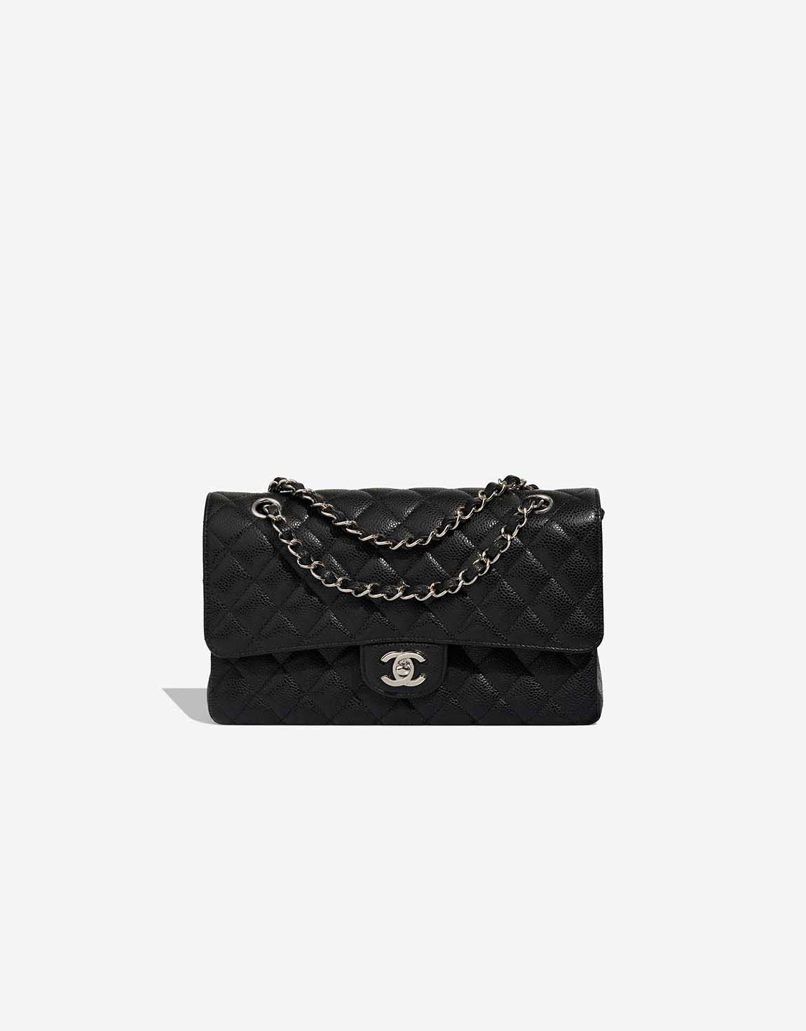 Chanel 
		Timeless Medium Caviar Black    