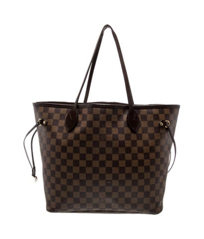 Louis Vuitton Vuitton Damier Ebene Neverfull W Pouch Mm