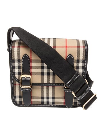 Vintage Check Messenger Bag