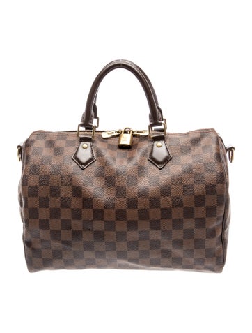 Damier Ebene Speedy Bandouliere 30