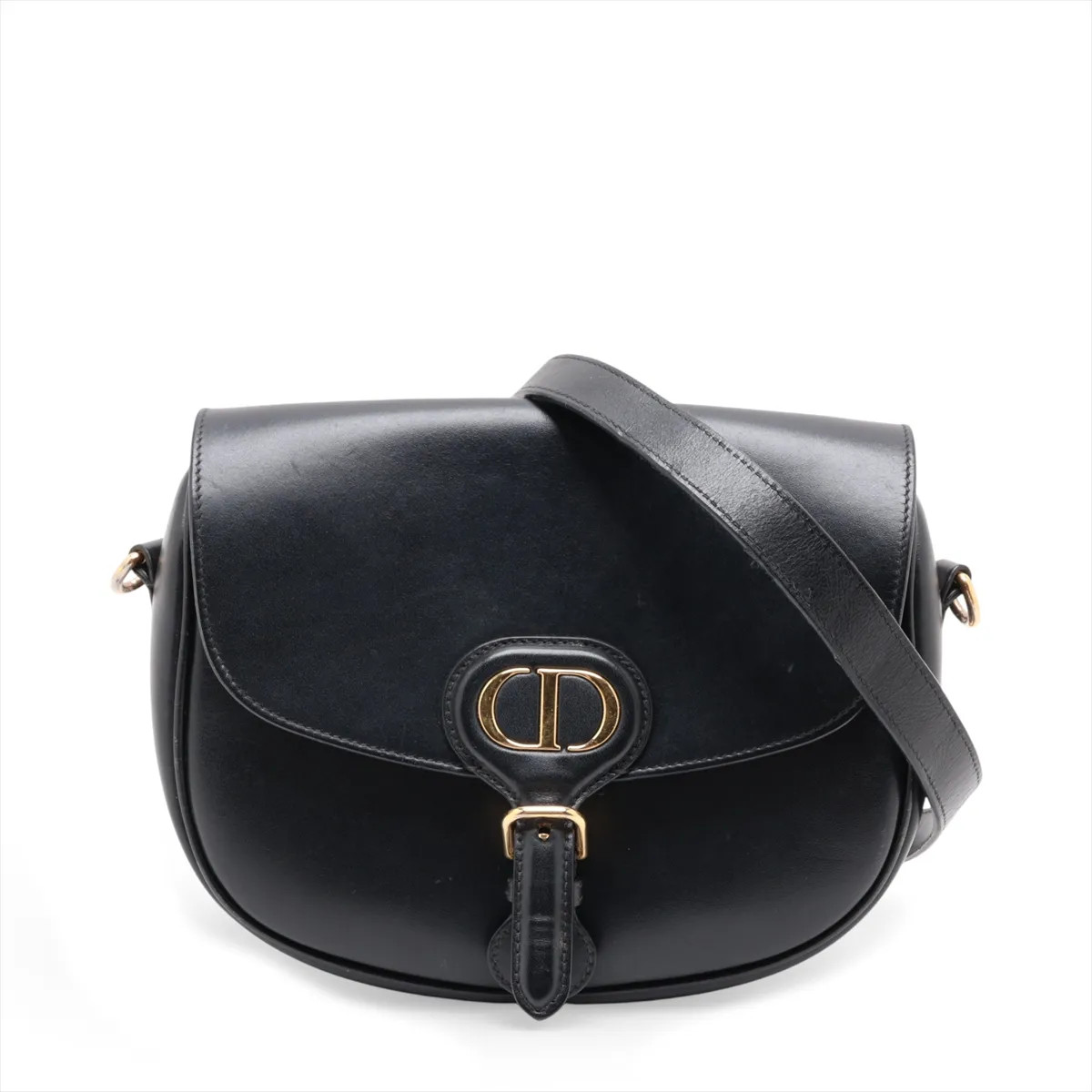 Christian Dior Bobby Leather Shoulder bag Black