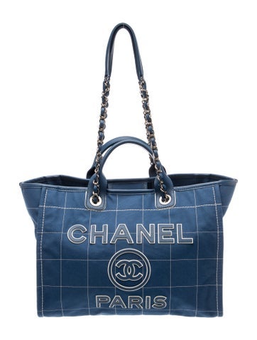 2023 Large Canvas Deauville Shopping Tote