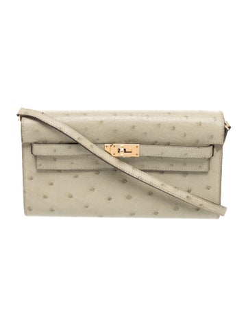2023 Ostrich Kelly To Go Wallet