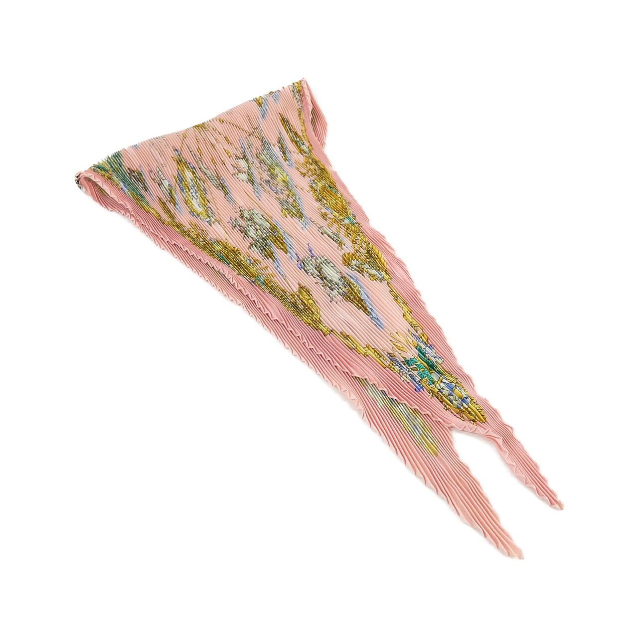 Hermes Pleated Scarf