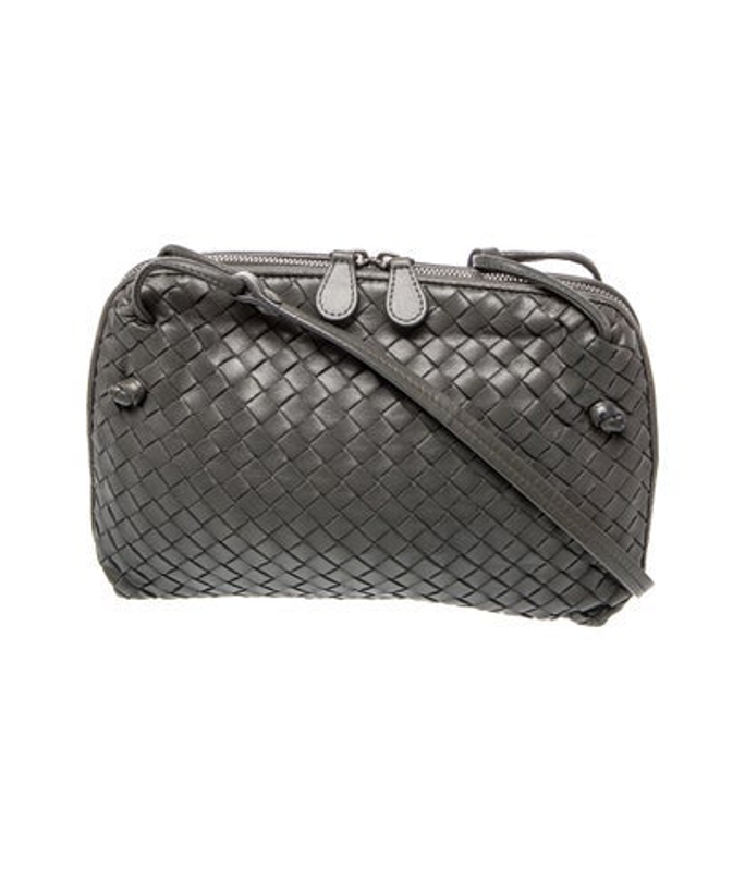 Bottega Veneta Veneta Intrecciato Crossbody Bag Small