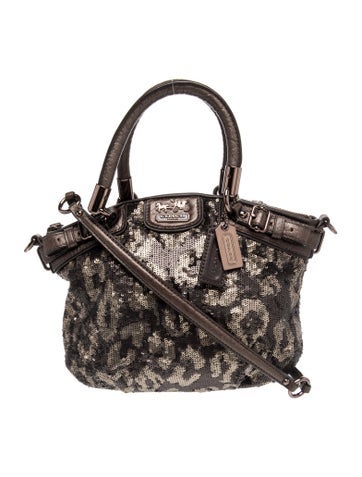 Sequins Top Handle Bag