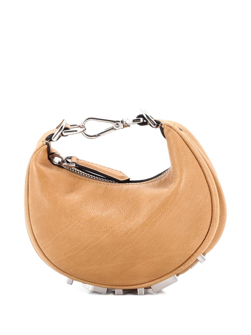 Fendigraphy Bag Leather Nano hobo bag