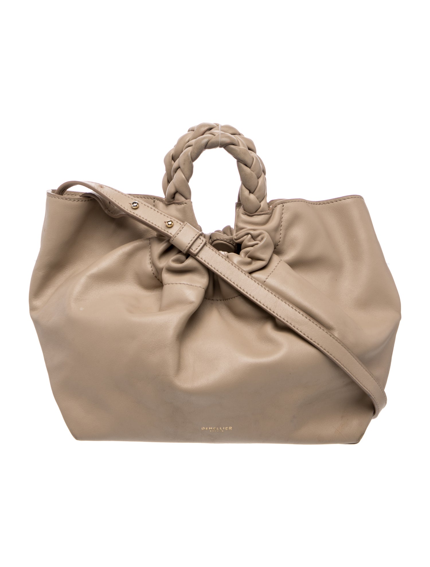 Leather Top Handle Bag
