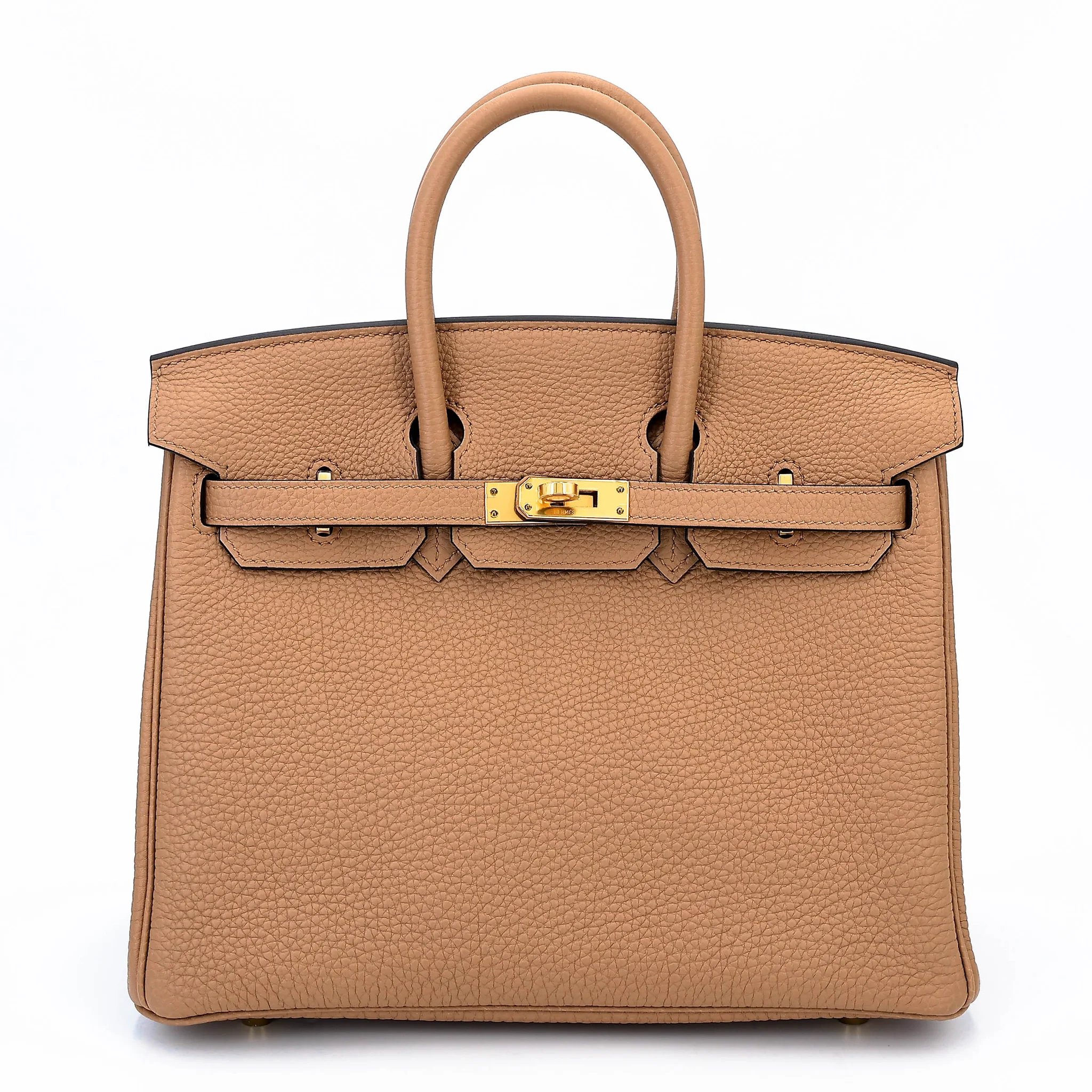 Hermes Birkin 25 Chai (0M) Togo Gold hardware U (2022)