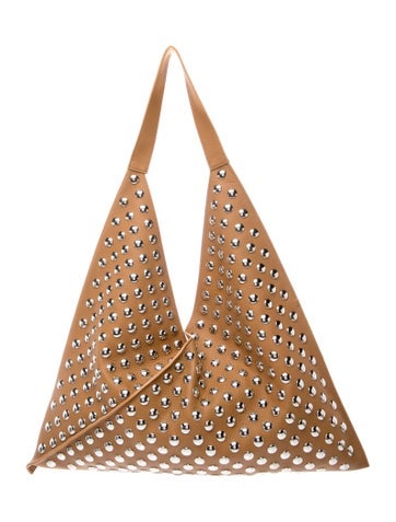 Khaite Leather Sara Studded Tote Large
