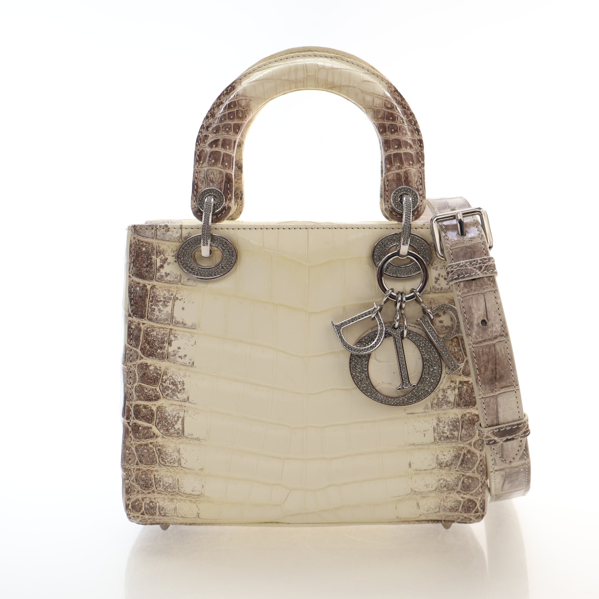 Christian Dior Small Himalayan Crocodile Lady Dior