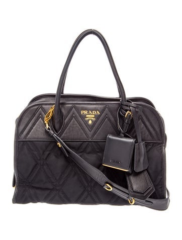 Impunturato Tessuto Nylon Bauletto