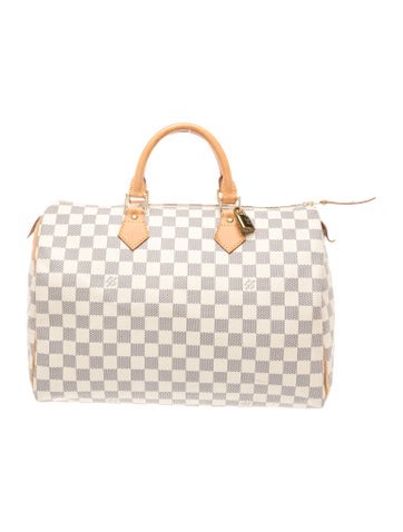 Damier Azur Speedy 35 Vintage