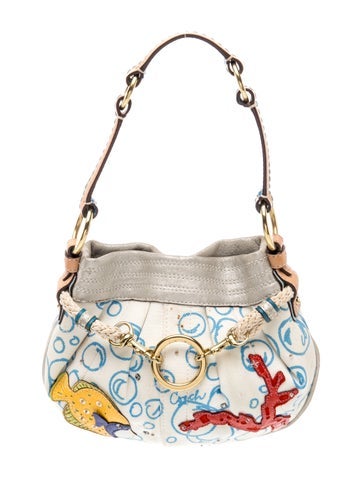 Coach Canvas Shoulder Bag