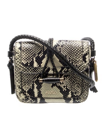 Isabel Marant Embossed Leather Shoulder Bag