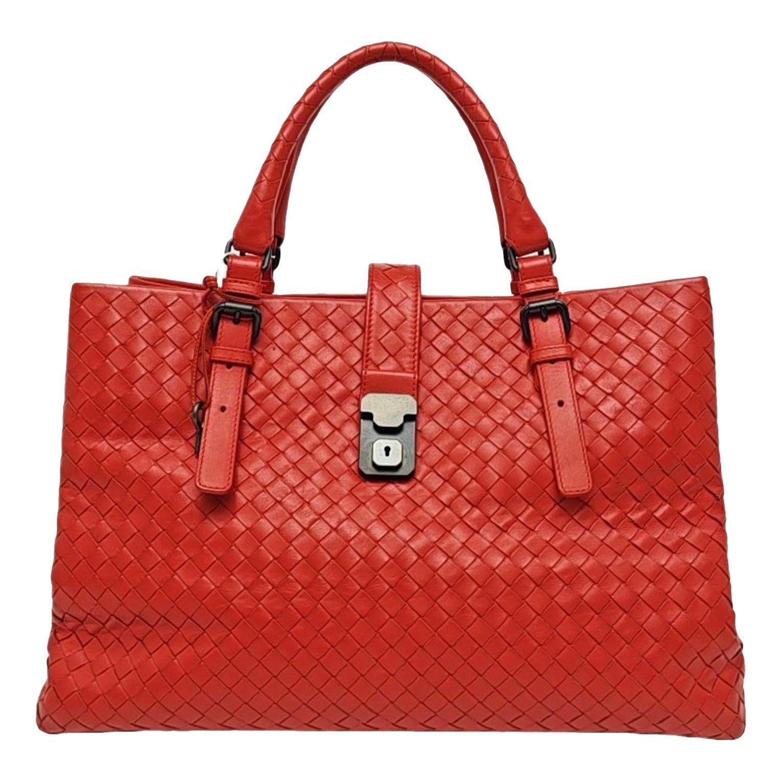 Roma leather handbag