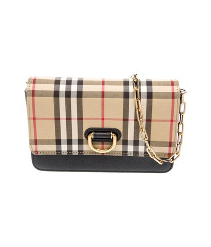 Burberry House Check Clutch