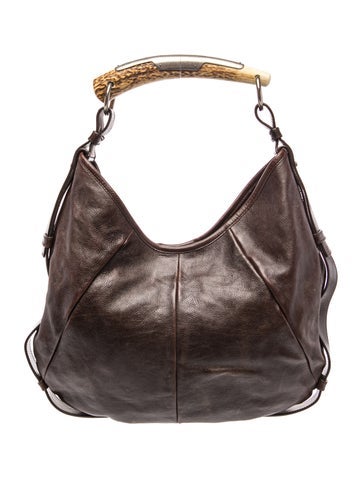 Leather Saint Laurent Mombasa Vintage