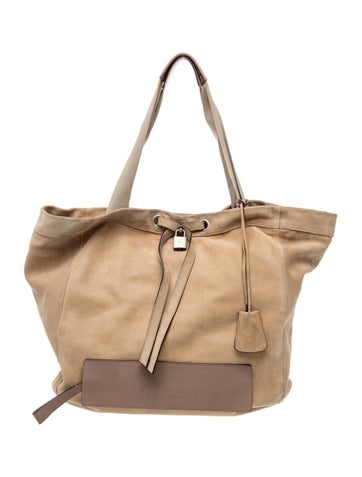 Suede Tote