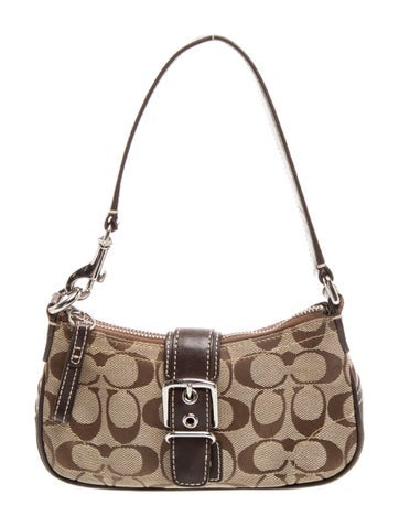 Coach Canvas Shoulder Bag