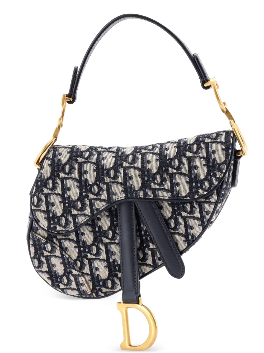 Saddle Handbag Oblique Canvas Mini shoulder bag