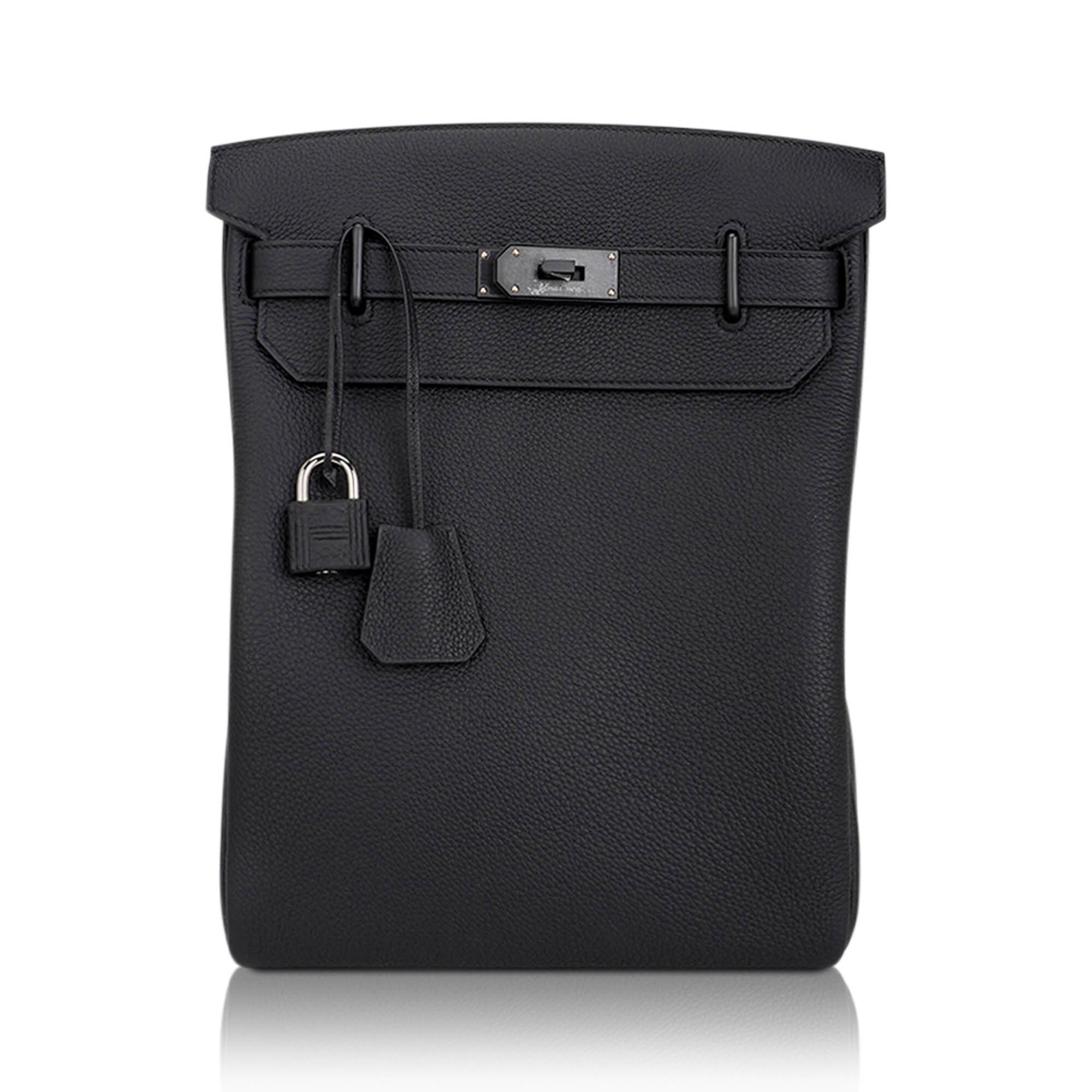 Hermes Hermes Hac a Dos GM So Black Limited Edition Bag