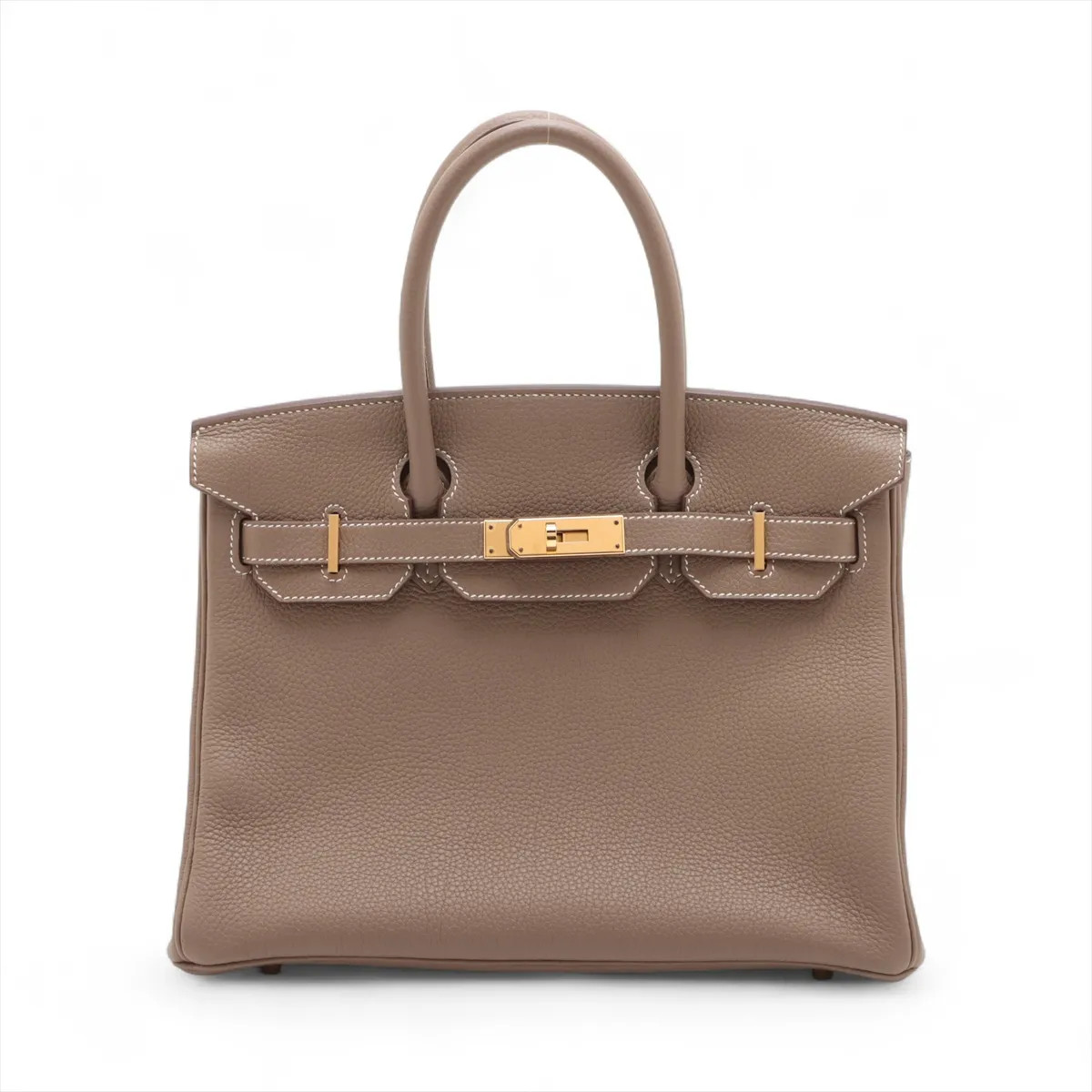 Hermès Birkin 30 Le Tournay Togo Etoupe Gold Metal Fittings
