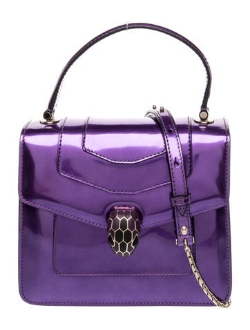 Bvlgari Patent Leather Serpenti Forever